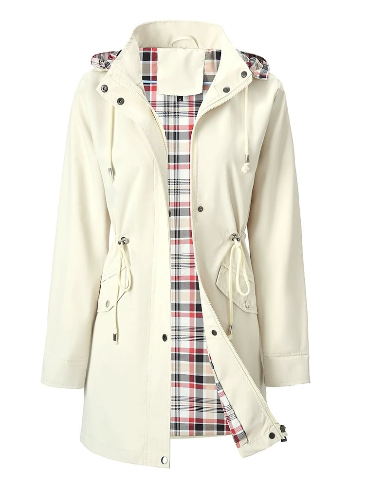 Women’s 3-in-1 Detachable Hood Raincoat