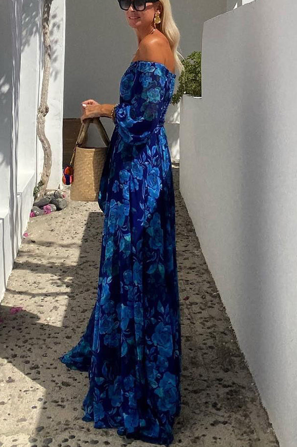 Women’s Floral Print Maxi Dress