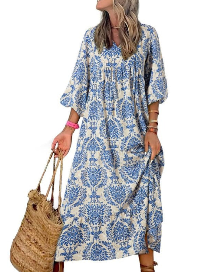Women’s Floral Boho Maxi Dress