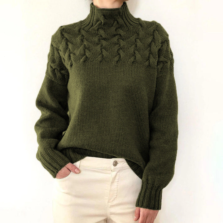 Women’s Long Sleeve Turtleneck Sweater
