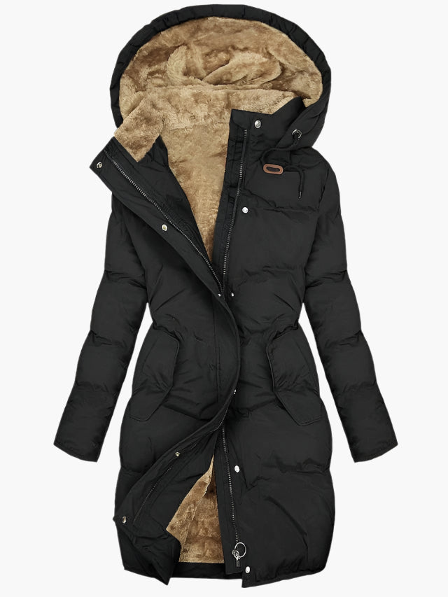 Women’s Quilted Hooded Puffer Coat