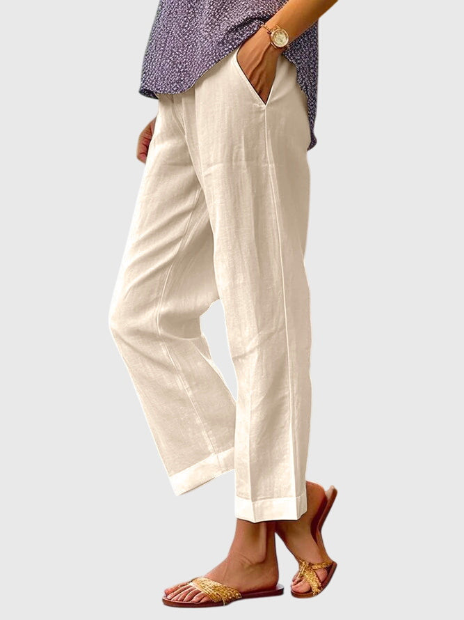 Women’s High Waist Wide Leg Tailored Dress Pants
