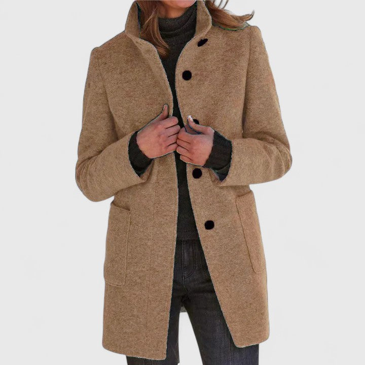 Women’s Elegant Tailored Longline Coat
