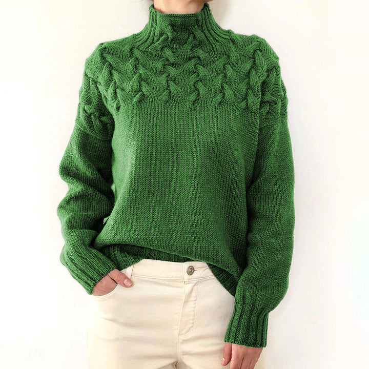 Women’s Long Sleeve Turtleneck Sweater