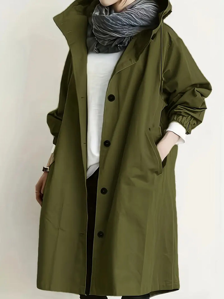 Women’s Double-Breasted Belted Trench Coat