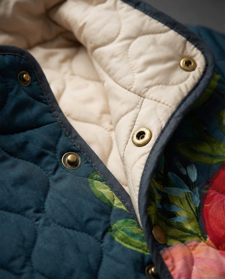 Women’s Vintage Floral Quilted Jacket
