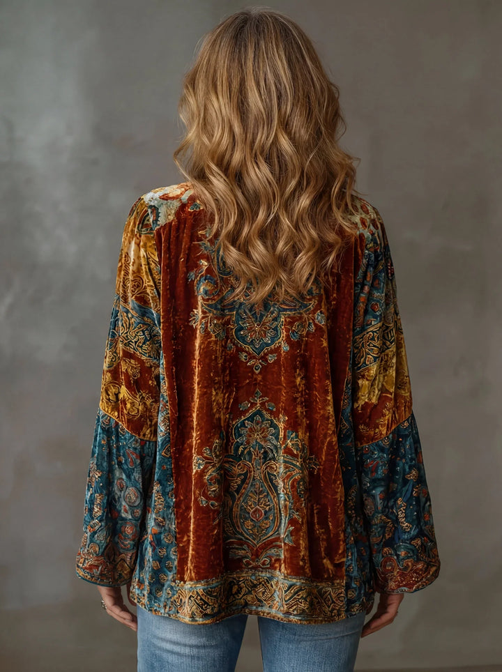 Women’s Boho Lightweight Open Front Kimono Jacket
