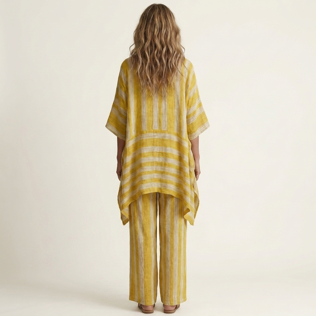 Women’s Striped Two-Piece Co-Ord Set