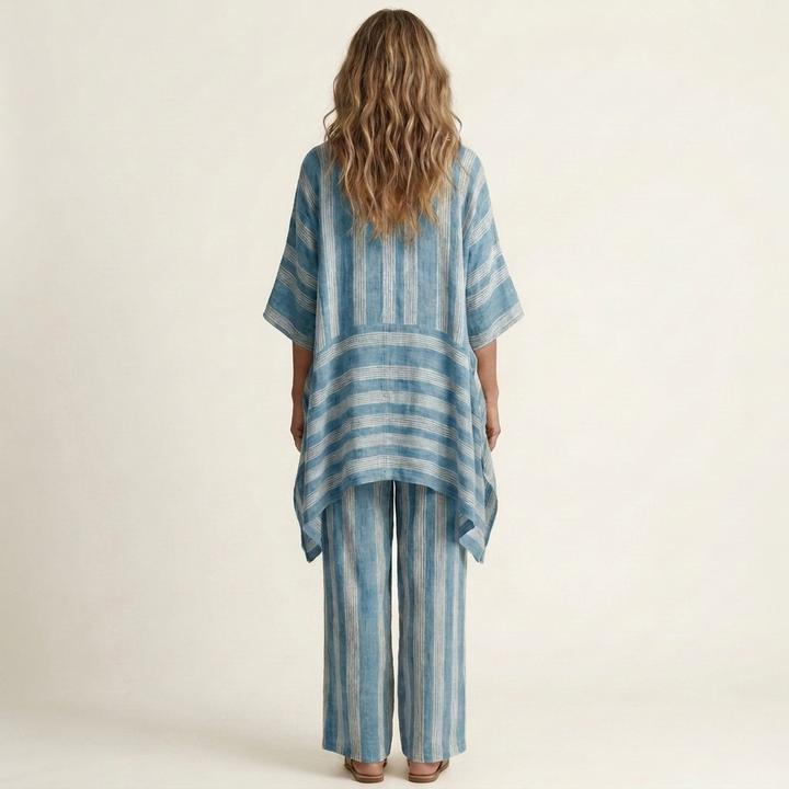Women’s Striped Two-Piece Co-Ord Set