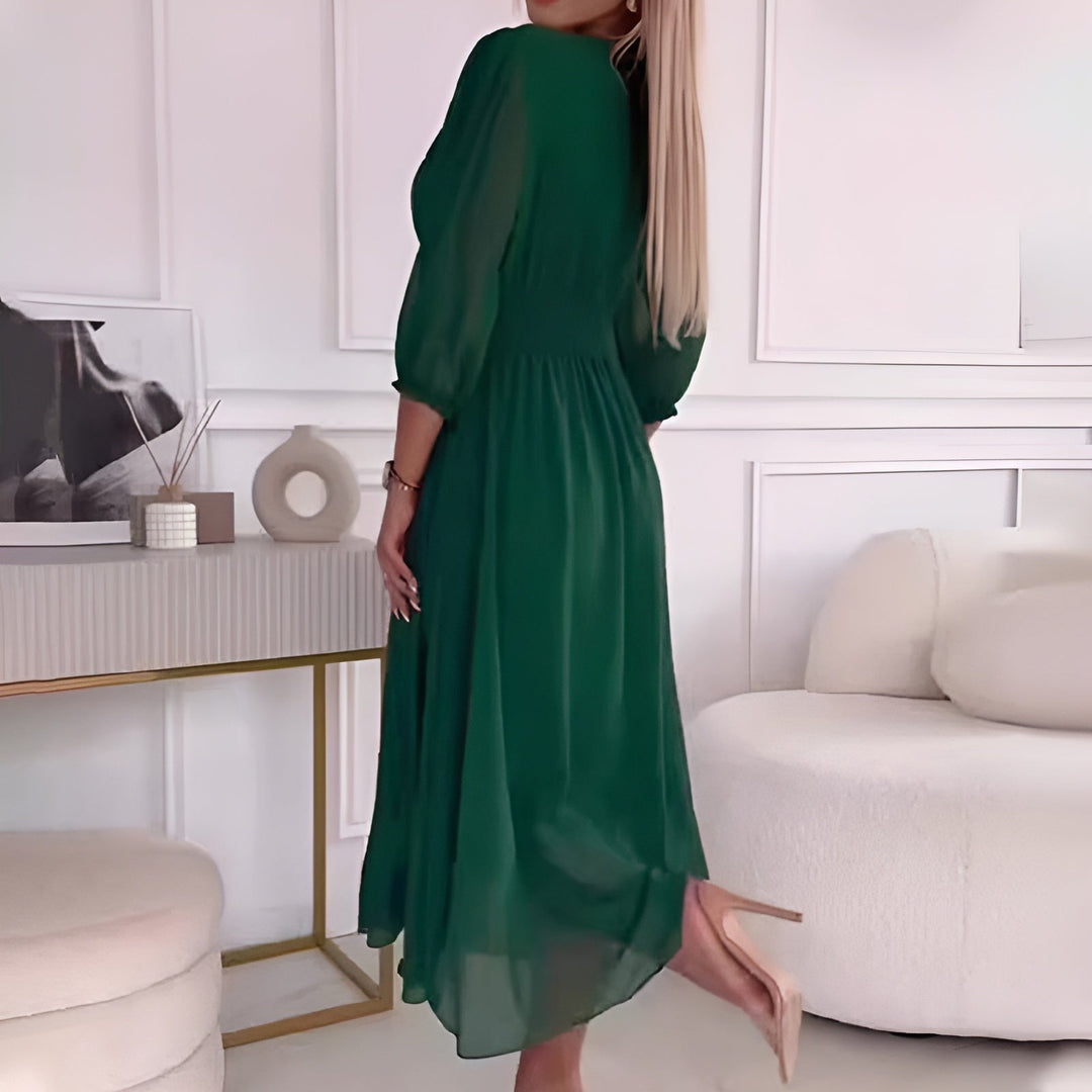 Women’s Elegant Wrap Evening Dress