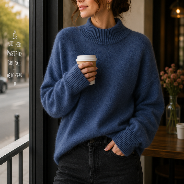 Women’s Oversized Turtleneck Sweater