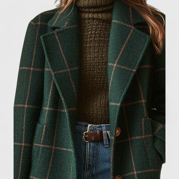 Women’s Classic Checked Coat