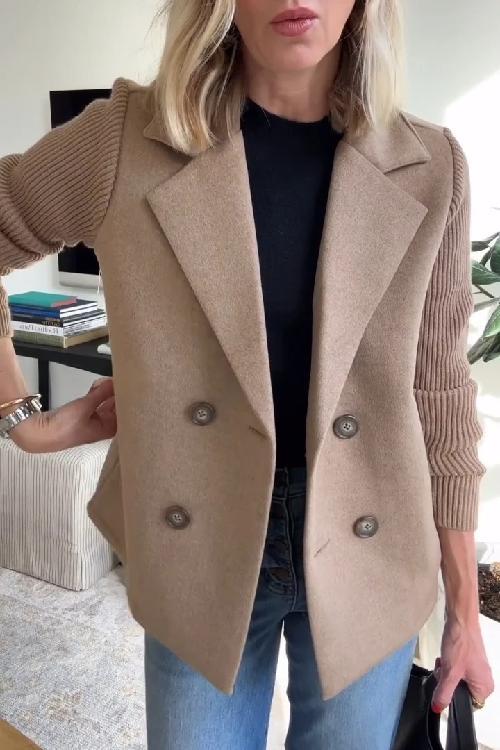 Women’s Casual Longline Blazer Coat