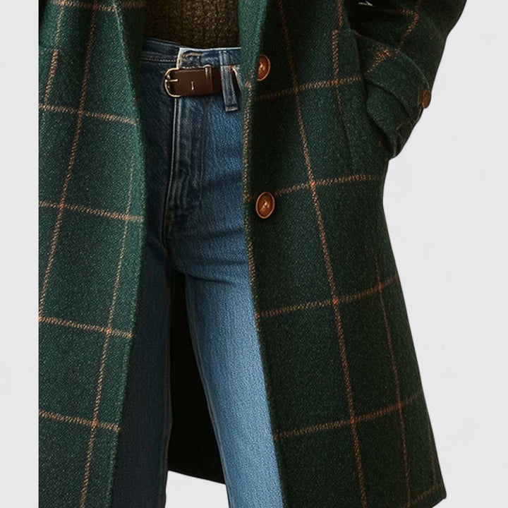 Women’s Classic Checked Coat