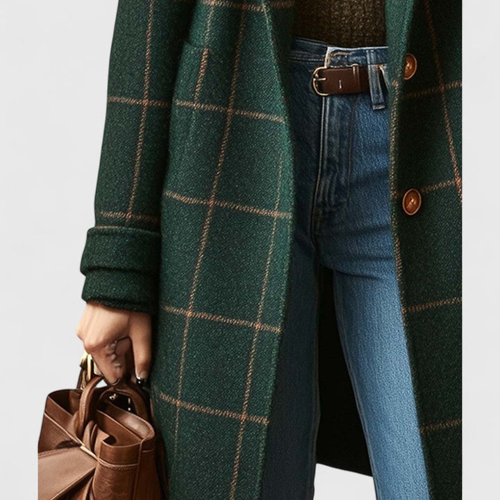 Women’s Classic Checked Coat