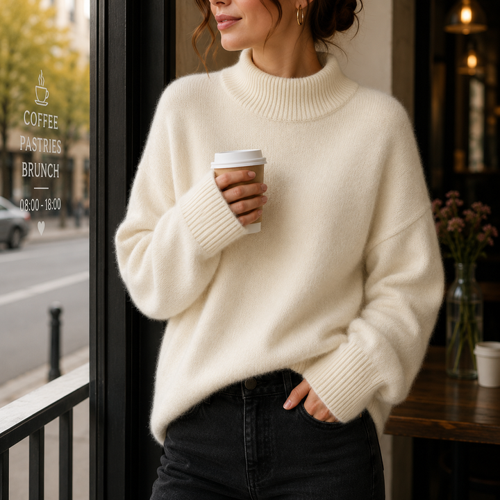 Women’s Oversized Turtleneck Sweater