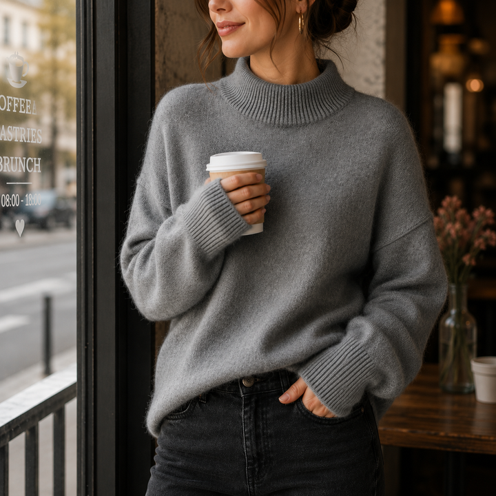 Women’s Oversized Turtleneck Sweater