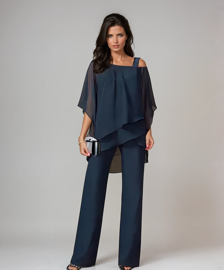 Women’s Two-Piece Layered Matching Set