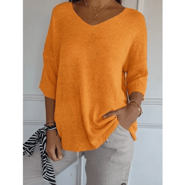 Women’s Elegant V-Neck Shirt