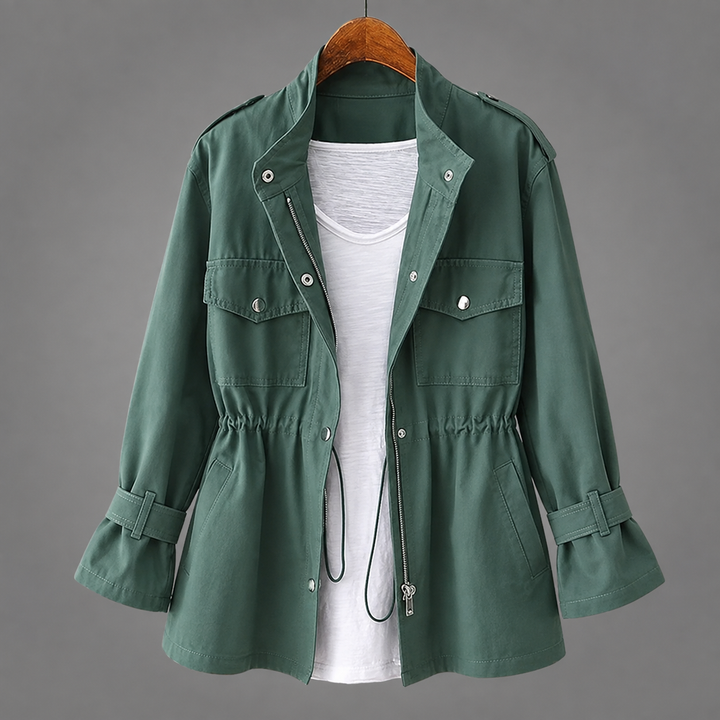 Women’s Belted Double-Breasted Winter Coat