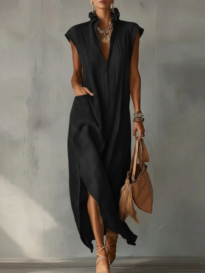 Women’s Ruffle Spring Maxi Dress