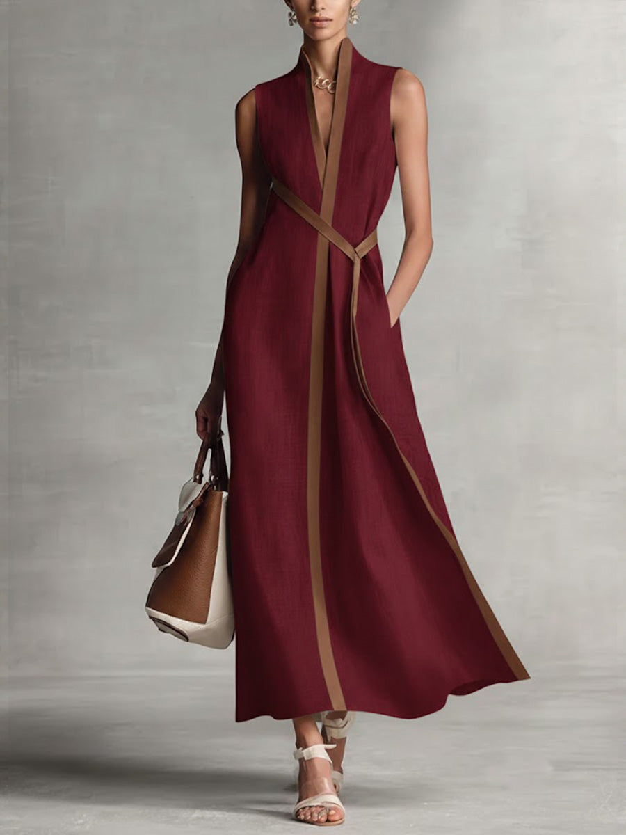 Women’s Sleeveless Maxi Summer Dress