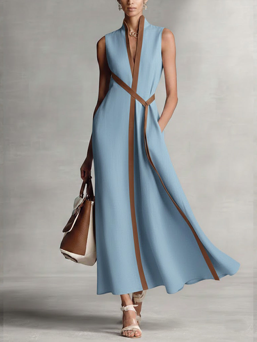 Women’s Sleeveless Maxi Summer Dress