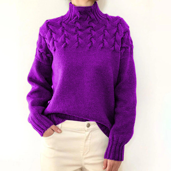 Women’s Long Sleeve Turtleneck Sweater