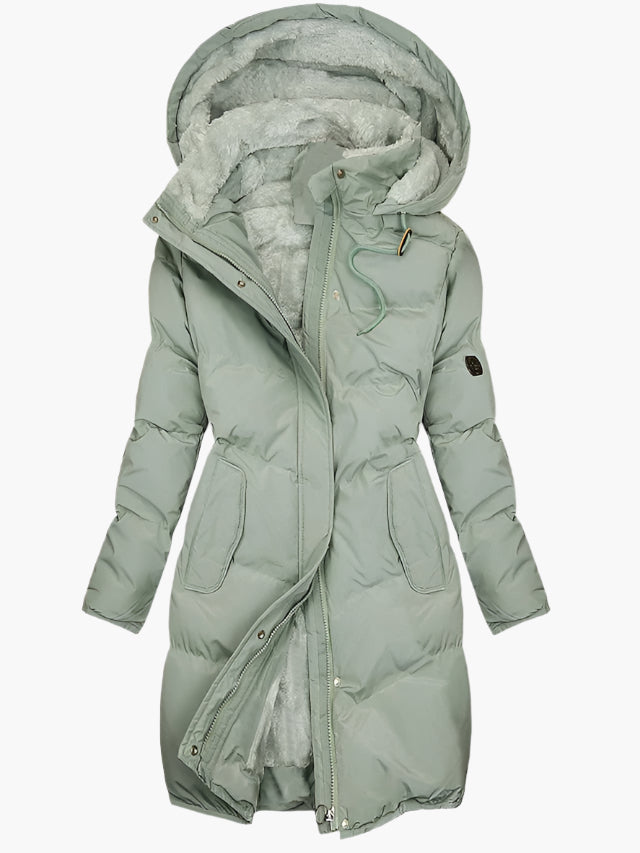 Women’s Quilted Hooded Puffer Coat