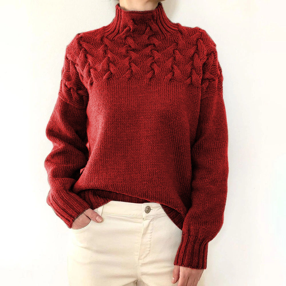Women’s Long Sleeve Turtleneck Sweater
