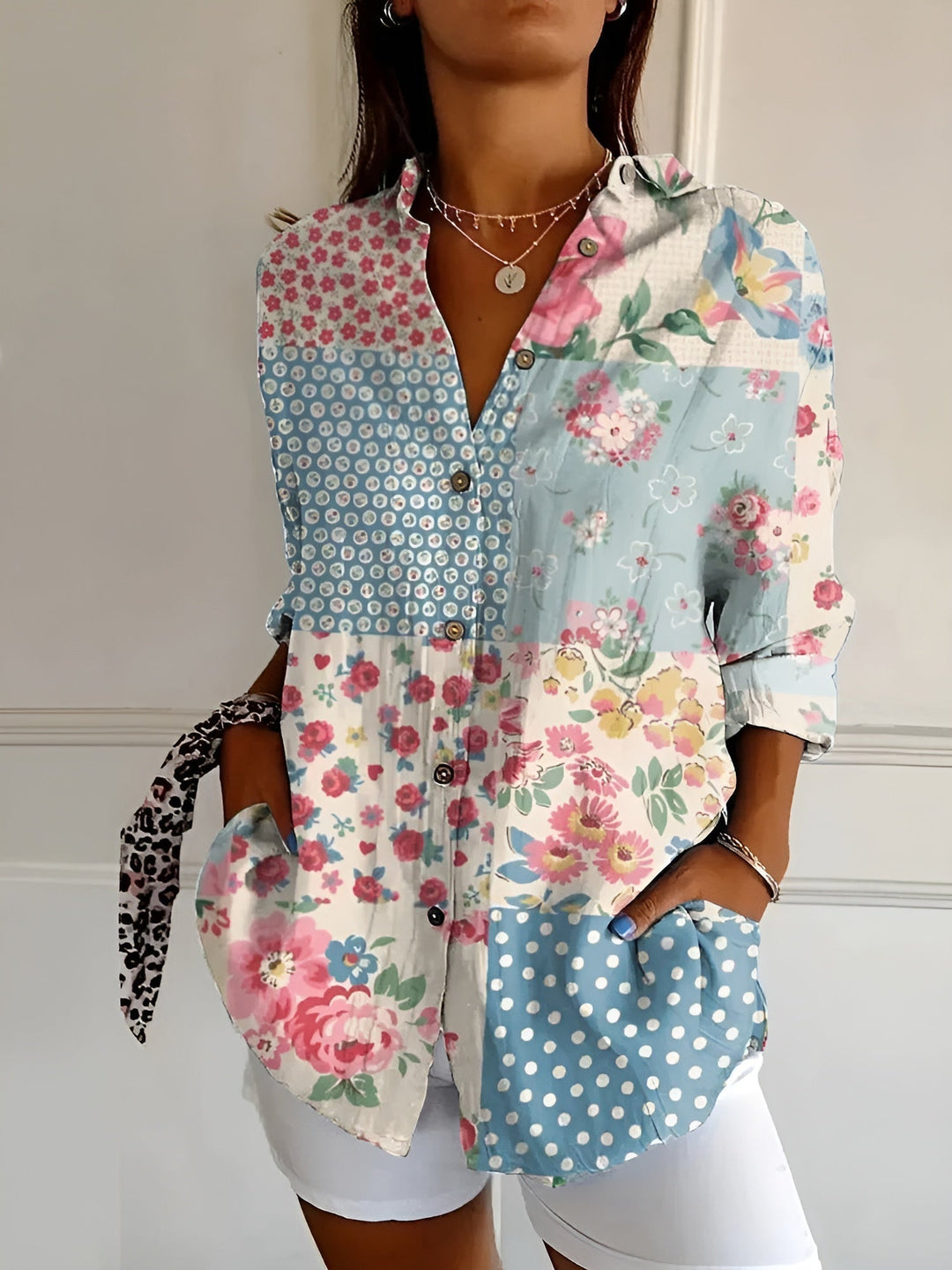 Women’s Long Sleeve Button Down Shirt