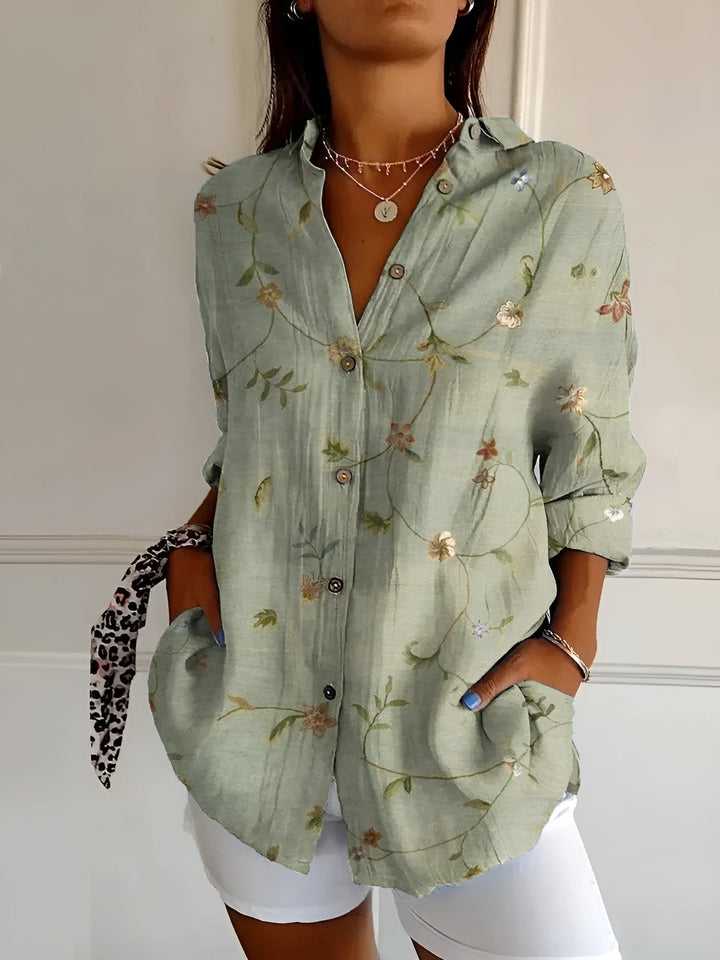 Women’s Long Sleeve Button Down Shirt