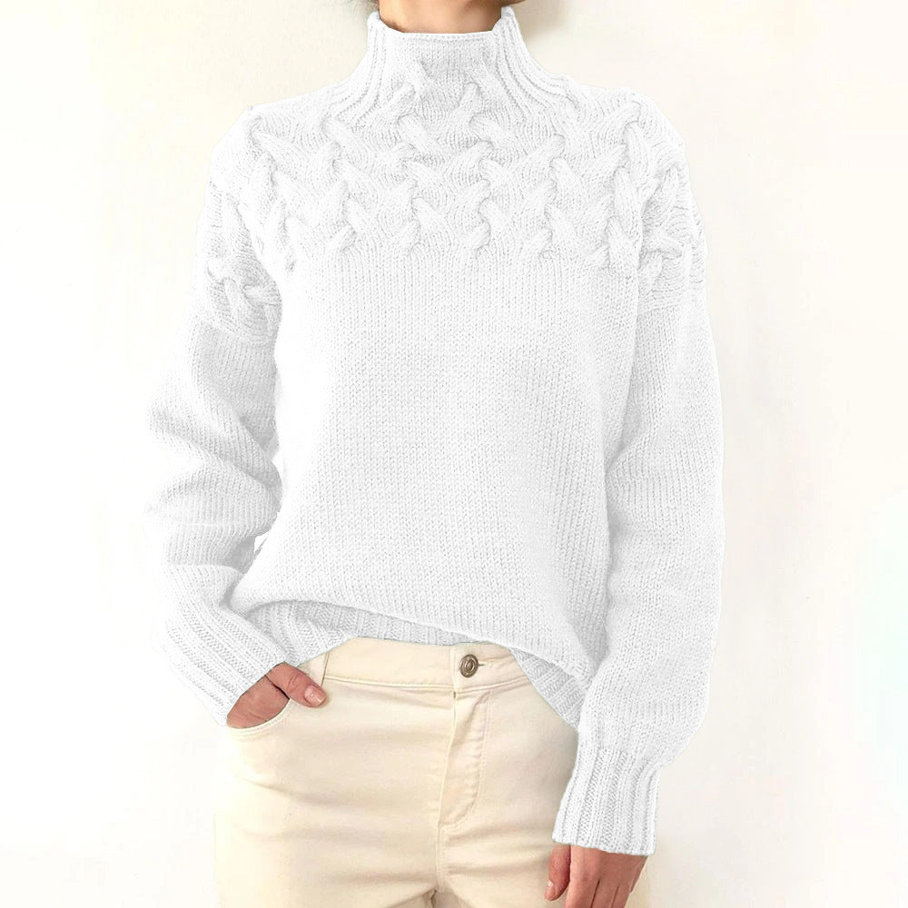 Women’s Long Sleeve Turtleneck Sweater