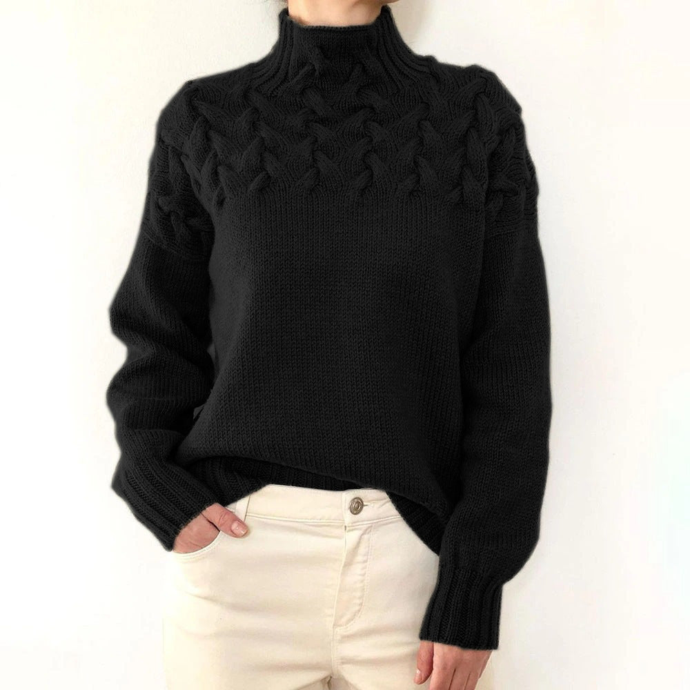 Women’s Long Sleeve Turtleneck Sweater