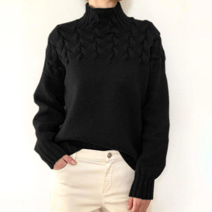 Women’s Long Sleeve Turtleneck Sweater